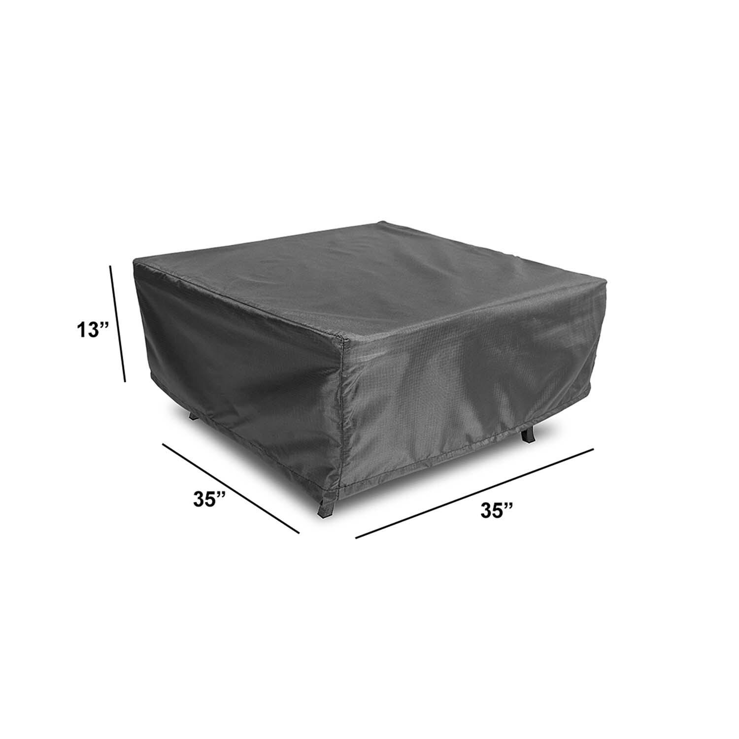 Weather Resistant Cover For Square Coffee Table by Lakeview Outdoor Designs - White Background thumbnail