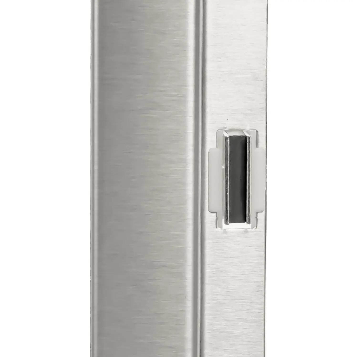 BBQGuys BBQ-260-17X24-V Signature Series 17-Inch Stainless Steel Right-Hinged Single Access Door - Latch Detail thumbnail