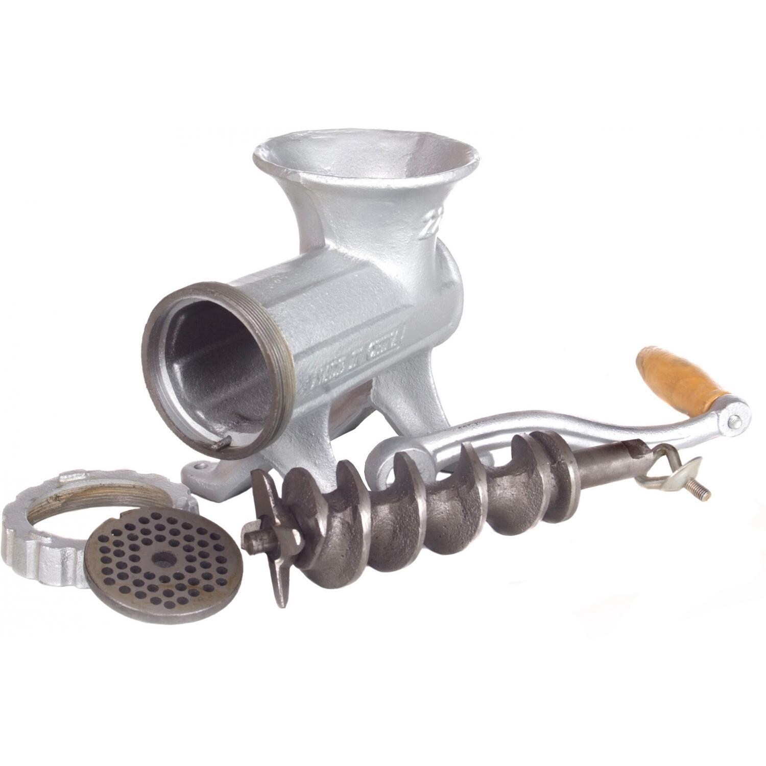 Cajun Cookware 4 Pound Per Minute Meat Grinder - Assembly View thumbnail