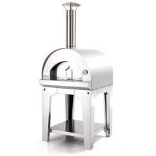 Fontana Forni Forno Toscano Margherita 31-Inch Outdoor Wood-Fired Pizza Oven - Stainless image
