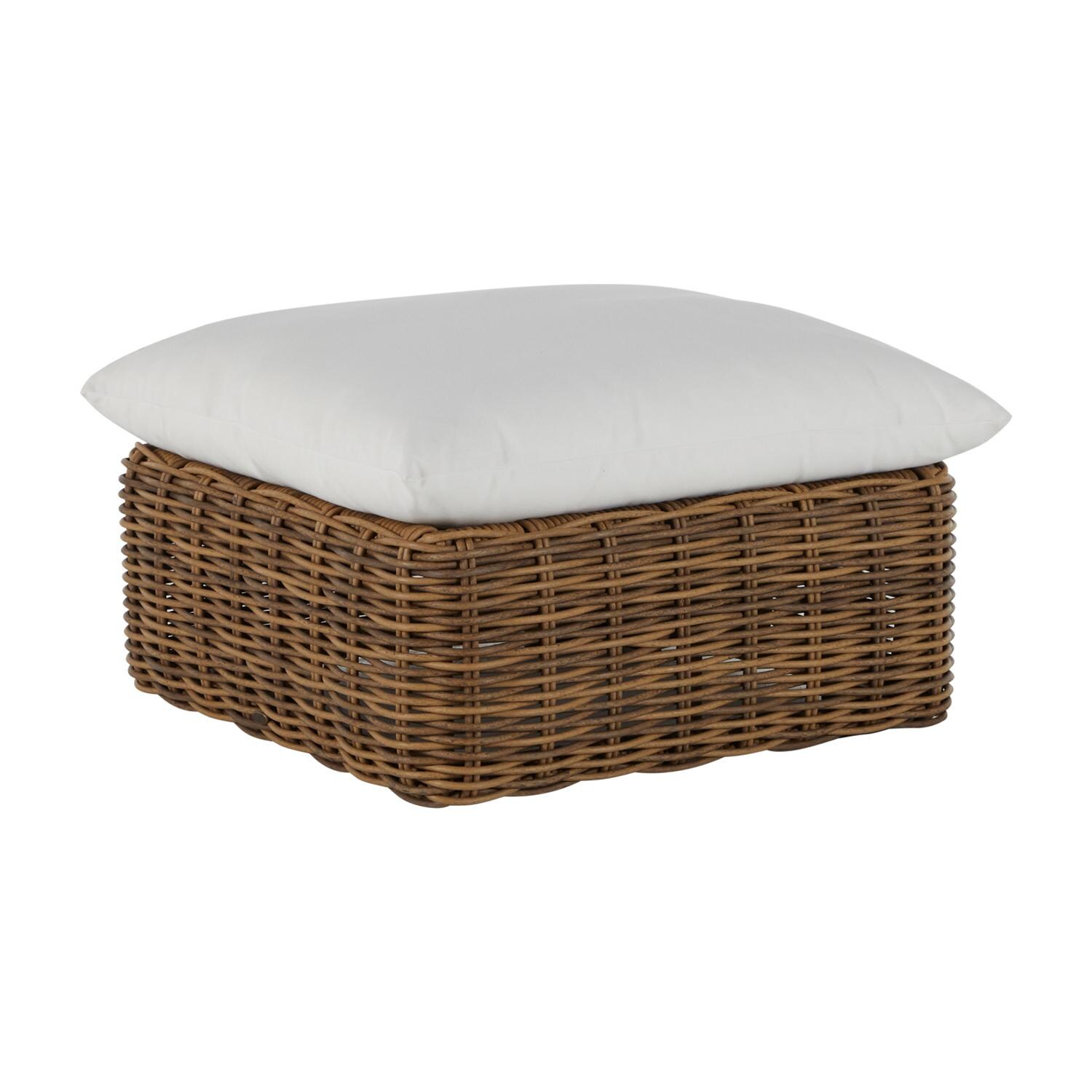 Summer Classics 339482+C775F664N Montecito Woven Ottoman thumbnail