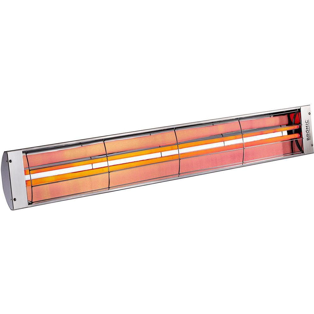 Bromic Heating Cobalt Smart-Heat 44-Inch 4000W Dual Element 240V Electric Infrared Patio Heater - Stainless Steel - BH0610003