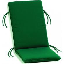 Sunbrella Canvas Canvas Hunter Green Medium Outdoor Replacement Reclining Armchair Cushion Set W/ Knife Edge By Oxford Garden image