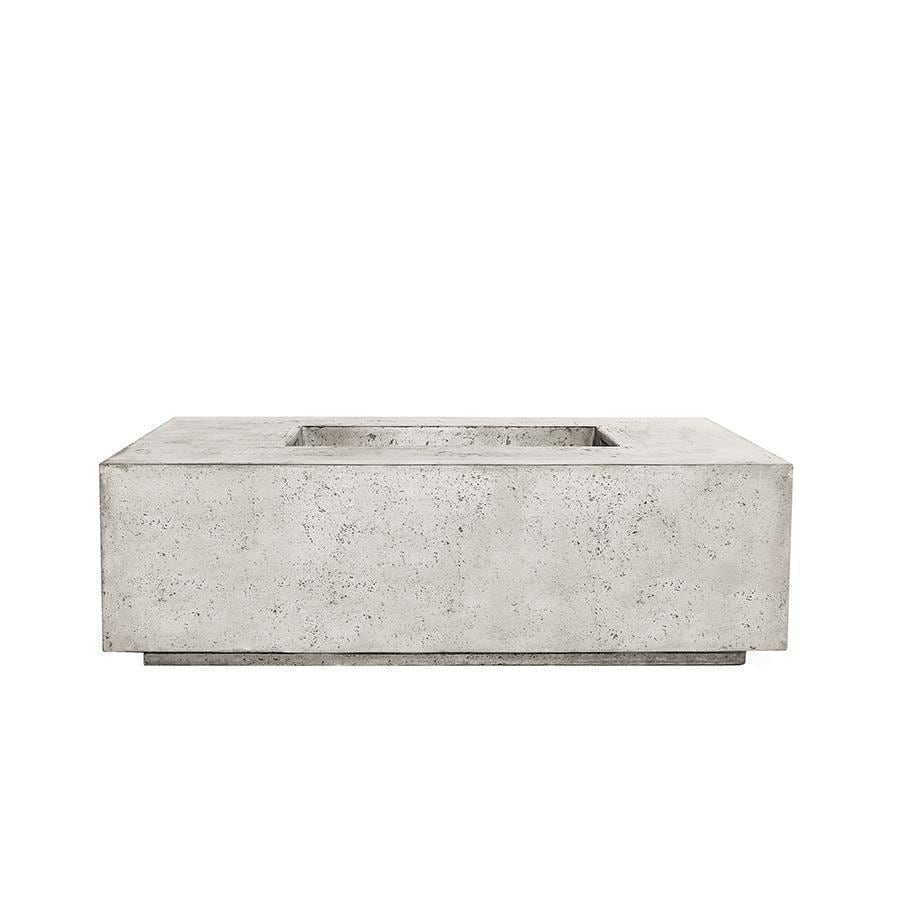 Prism Hardscapes SCPH-422-3LP Porto 68 68-in Rectangular Propane Gas Fire Pit Table - White Background thumbnail
