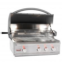 Blaze BLZ-3PRO-NG Professional 34-Inch 3-Burner Built-In Natural Gas Grill With Rear Infrared Burner - BLZ-3PRO-NG image