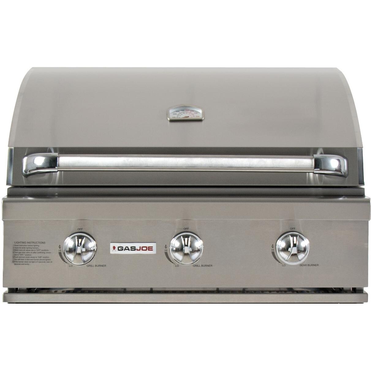 Kamado Joe GasJoe 32Inch BuiltIn Natural Gas Grill With Sear Burner