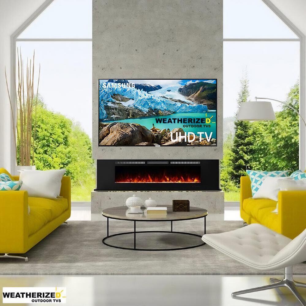 Weatherized TVs 55WTSP Prestige Converted Samsung 7 Series 55 Inch 4K LED HDR Outdoor Smart UHDTV - Above the Fireplace thumbnail