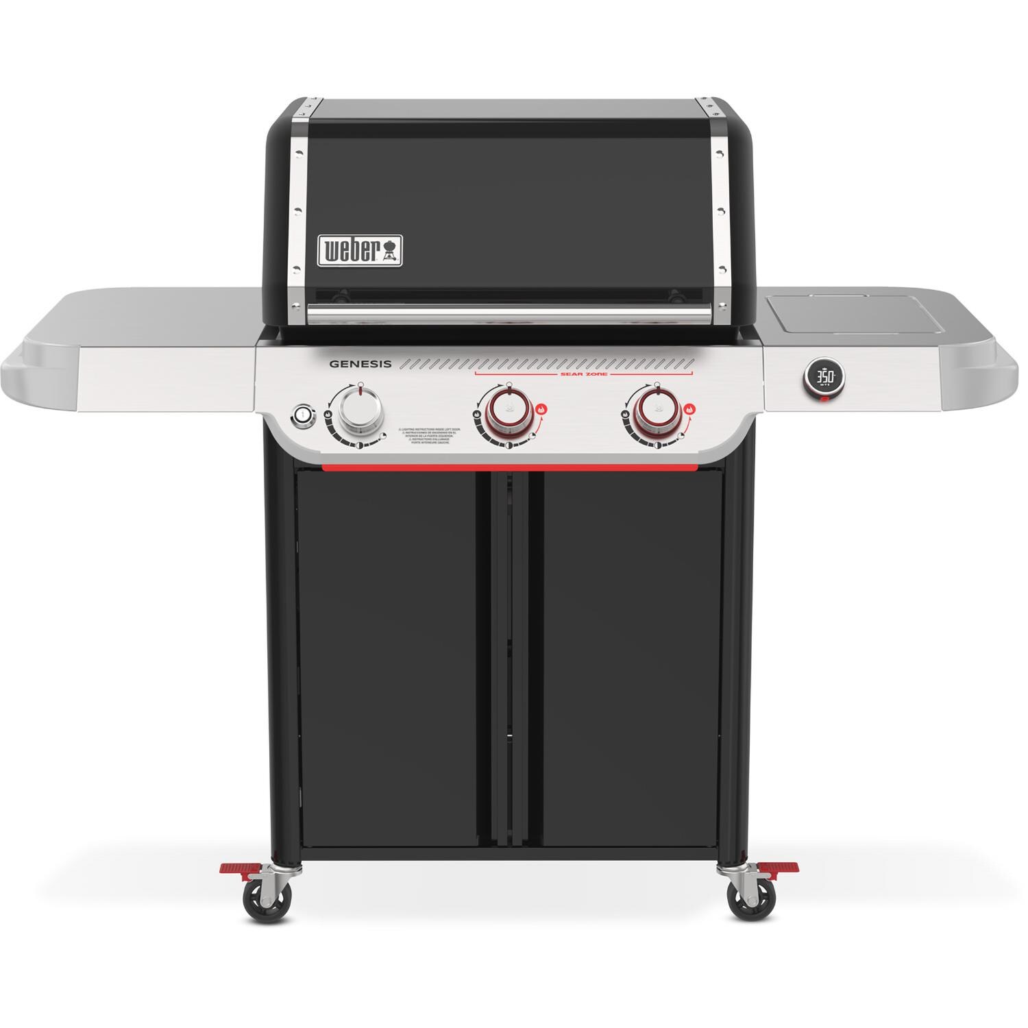 Weber Genesis EX-325W Propane Gas Grill - Black - 1501822 - Front - White Background thumbnail
