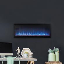 Napoleon Alluravision Slimline 42-Inch Wall Mount Electric Fireplace - NEFL42CHS image
