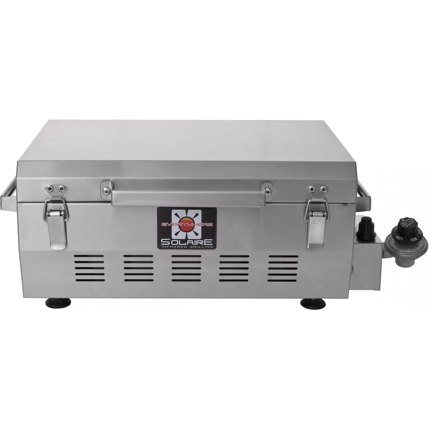Solaire Everywhere Portable Infrared Propane Grill - Front View thumbnail