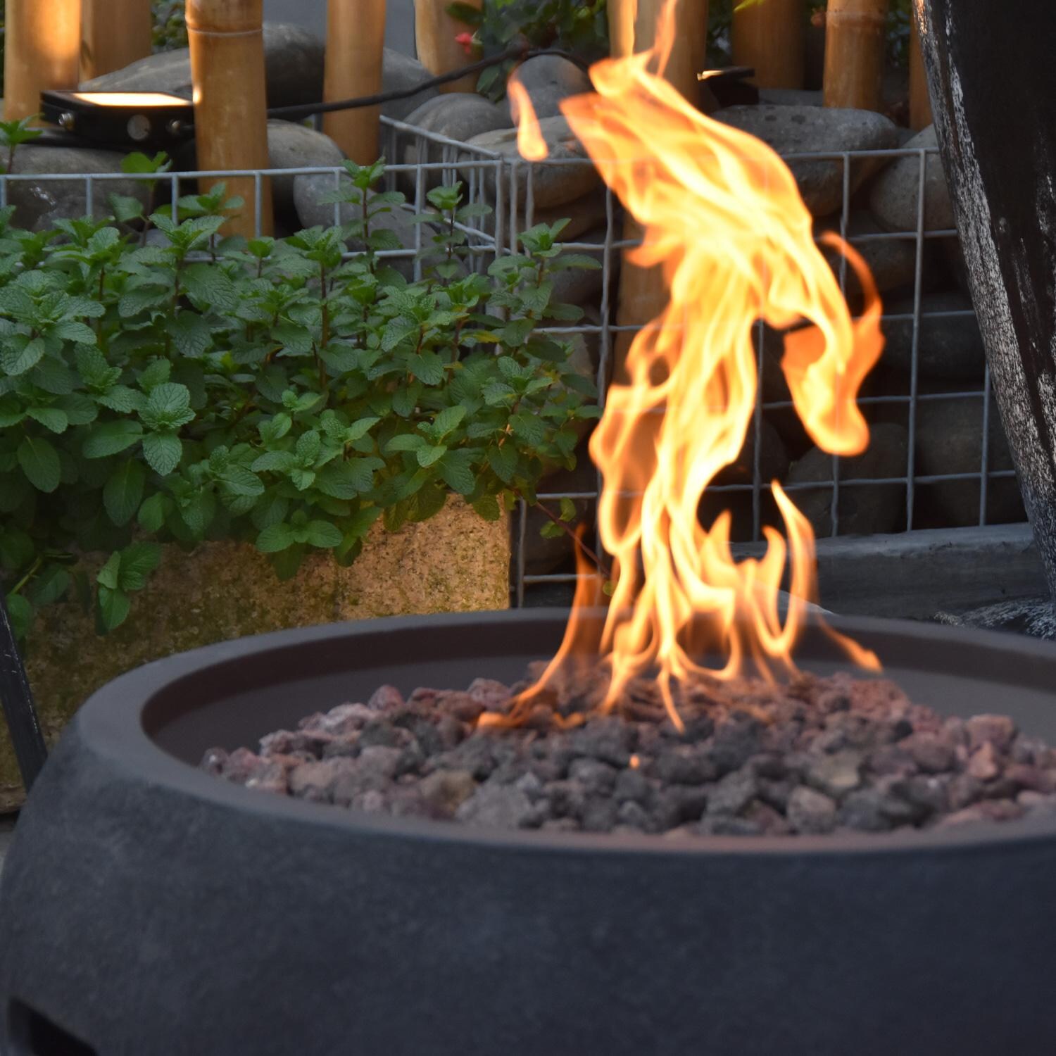 Elementi OFG115-NG Modeno York 27-Inch Natural Gas York Fire Bowl - Luminous Flame thumbnail