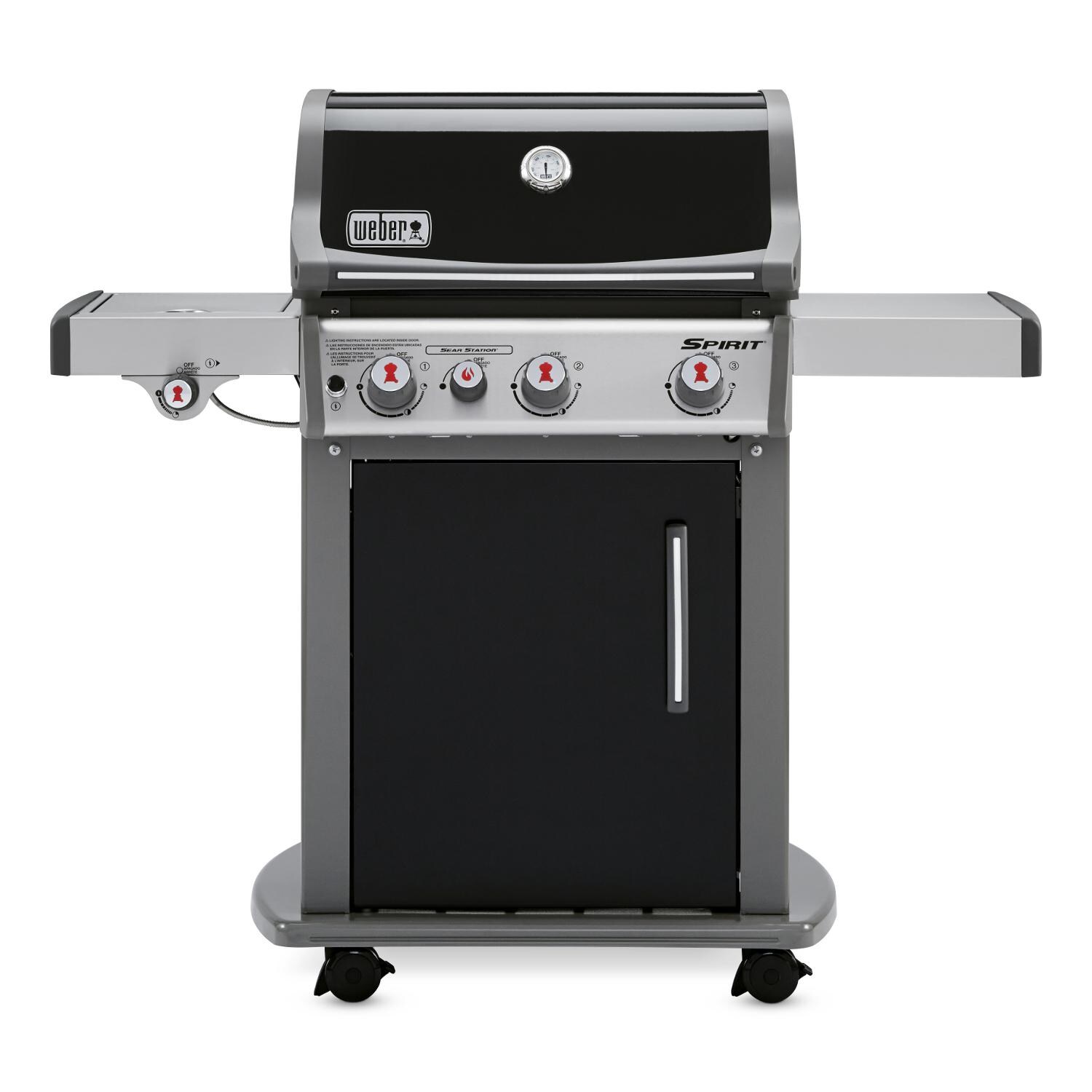 Weber - 46810001 - Spirit E-330 Freestanding Propane Gas Grill W/ Sear Burner & Side Burner - Black thumbnail