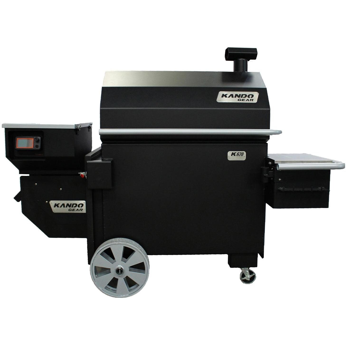 KANDO Gear CHMP Champ Pellet Grill - Display - White Background thumbnail