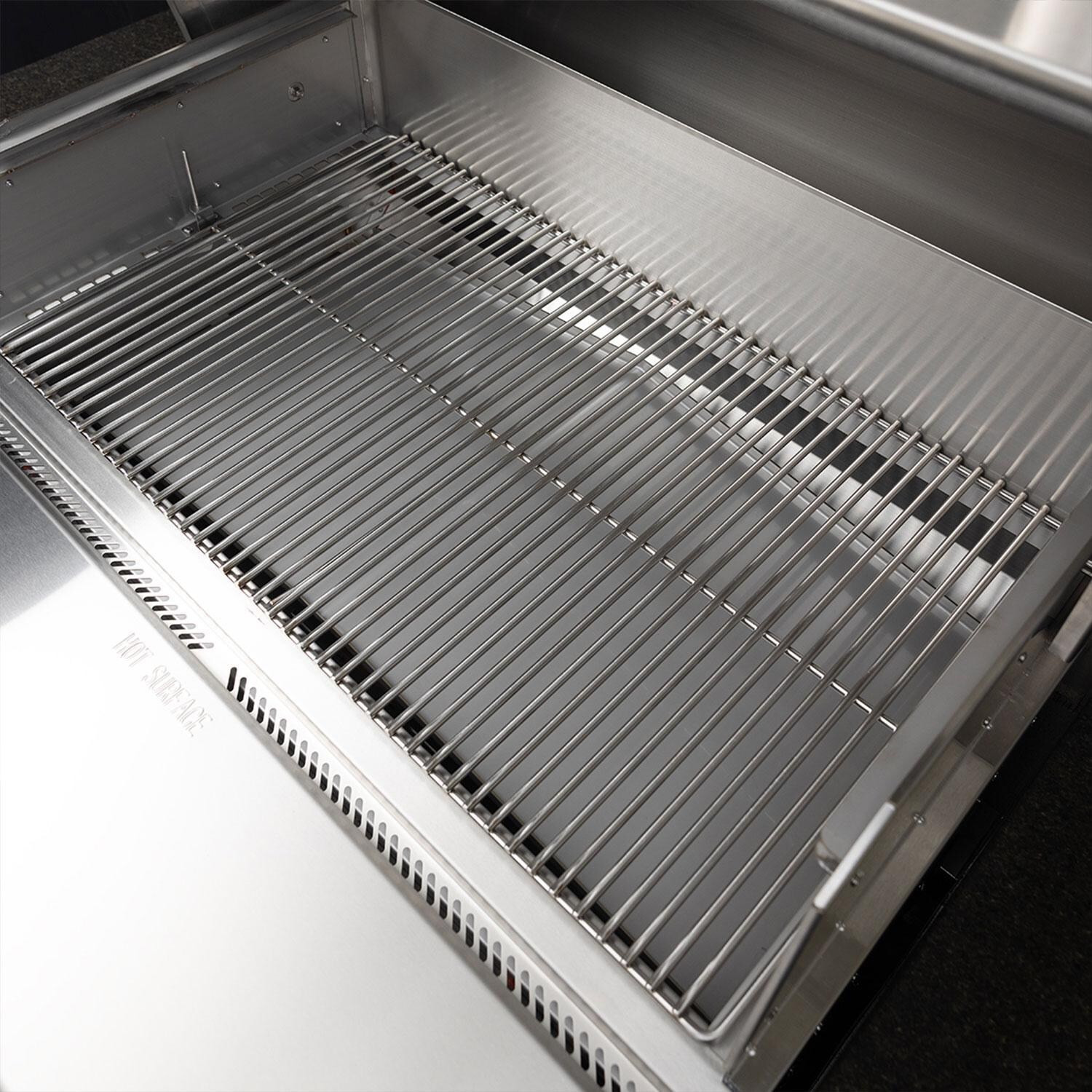 recteq RT-1300 E-Series Built-In 1300 Wood Pellet Grill - Main Grates - Detail