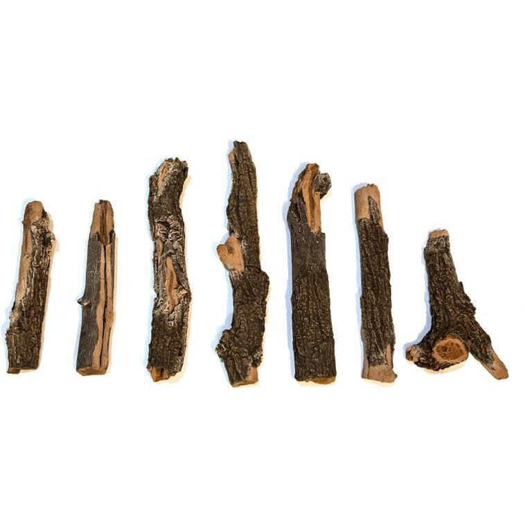 Grand Canyon 30-Inch Arizona Weathered Oak Vented Natural Gas Log Set W/ Kiva Burner - Logs thumbnail