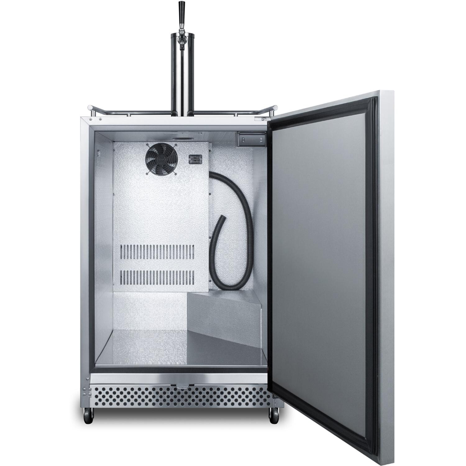 Summit Commercial SBC695OSWKD 24-Inch 6.04 Cu. Ft. Outdoor Rated Single Tap Wine Dispenser / Winerator - Interior thumbnail