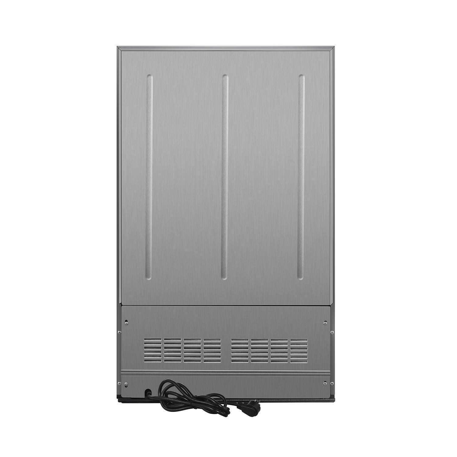 Blaze BLZ-SSRF20-4.3 20-in 4.3 Cu. Ft. Outdoor Rated Compact Fridge - Back View - White Background thumbnail
