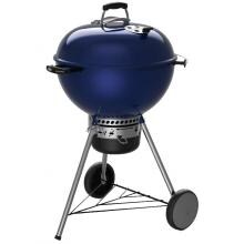 Weber Master Touch 22-Inch Charcoal Grill With Gourmet BBQ System Cooking Grate - Deep Ocean Blue - 14516001