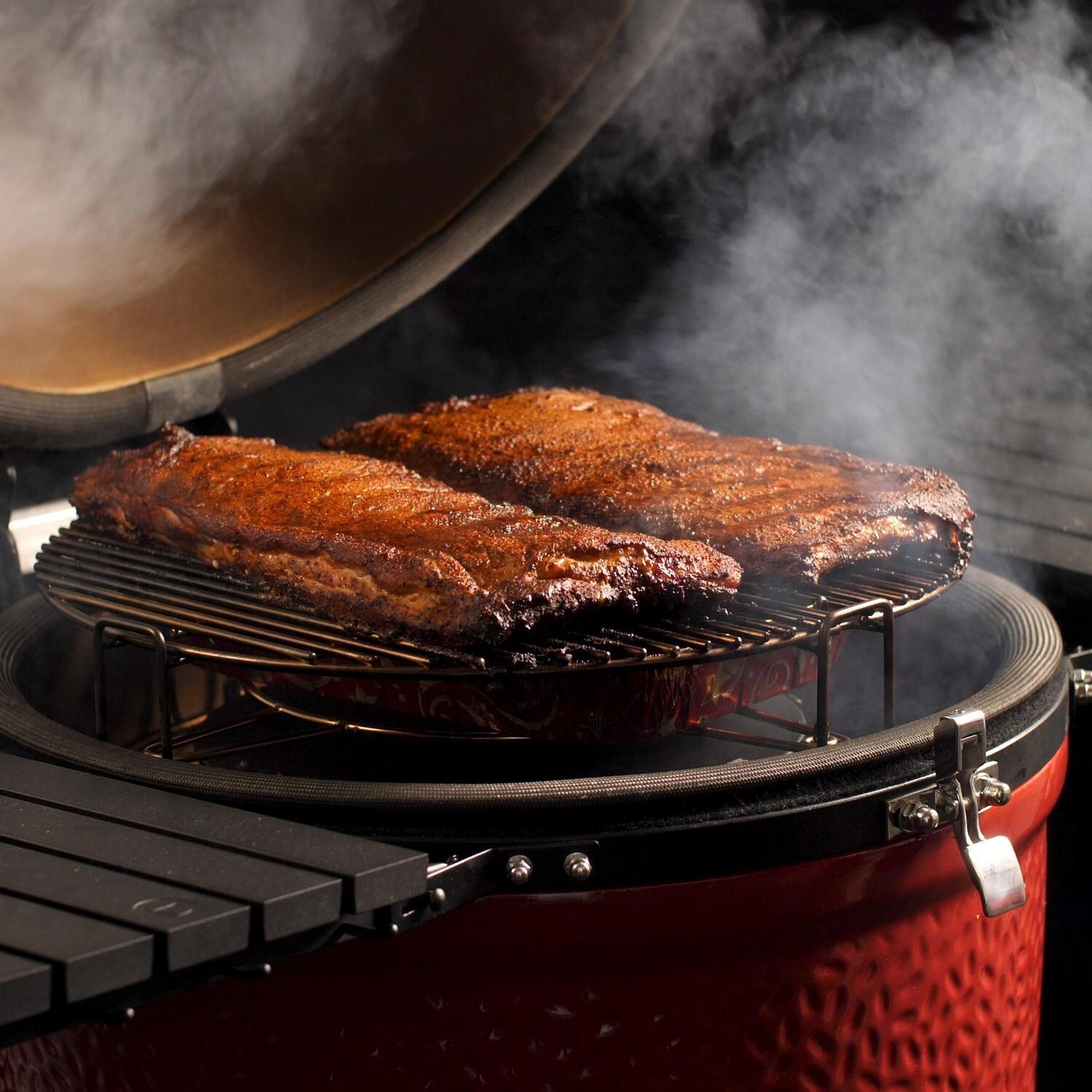 Kamado Joe Classic III 18-Inch Ceramic Kamado Grill - KJ15040921 - Ideal for Smoking thumbnail