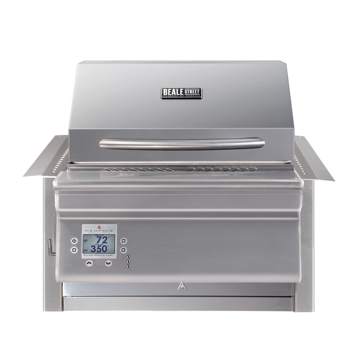 Memphis Grills BGBS26 Beale Street Wi-Fi Controlled 26-Inch Built-In 430 Stainless Steel Pellet Grill thumbnail