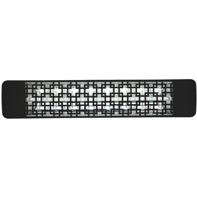 Eurofase EF20277B5 Brix Series 39 Inch 2000 Watt Single Element Marine Grade 277V Electric Patio Heater in Black - Off - White Background thumbnail