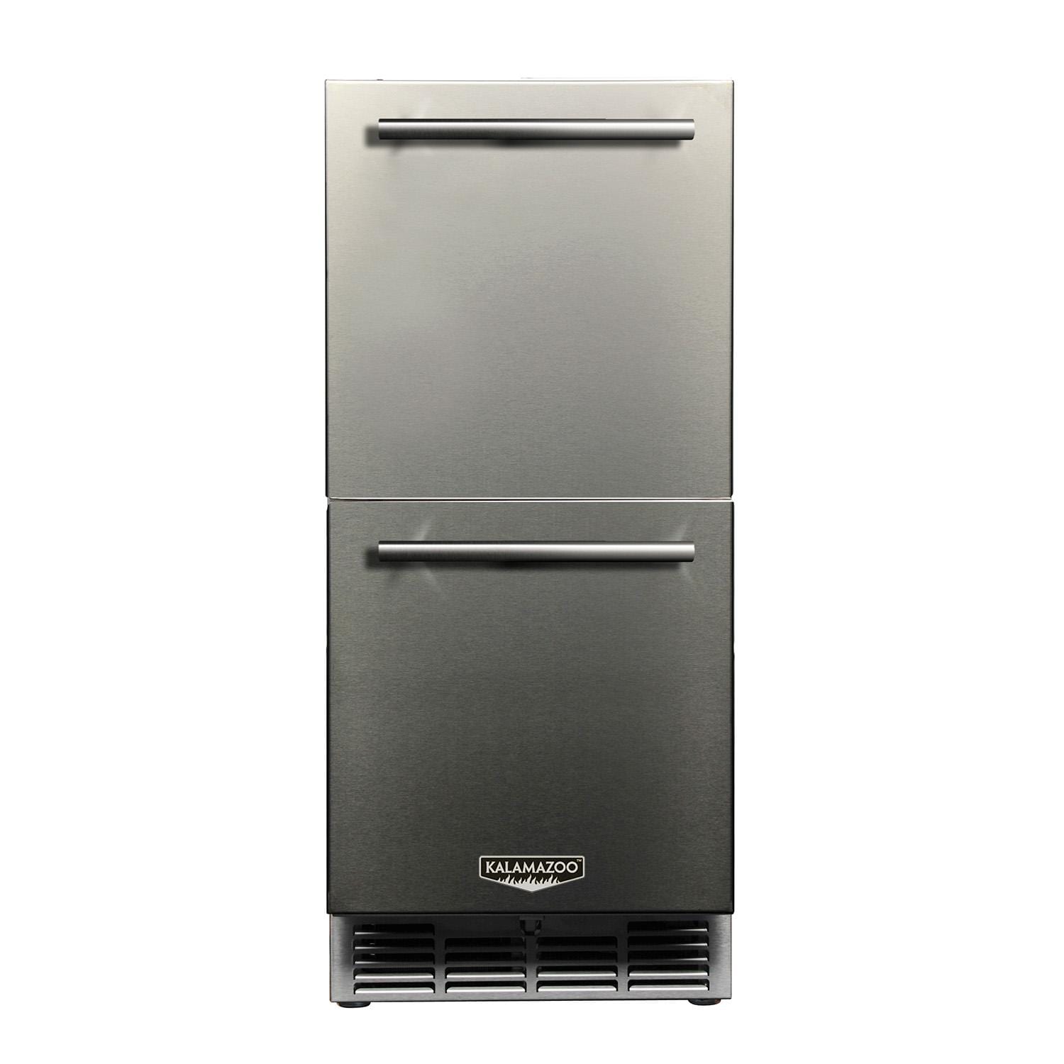 Kalamazoo Signature 15 Inch Outdoor Refrigerated Drawers - K-HP15RO-4-5-S4