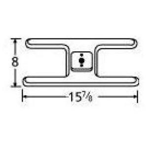 Stainless Steel H Single Burner Head 10101