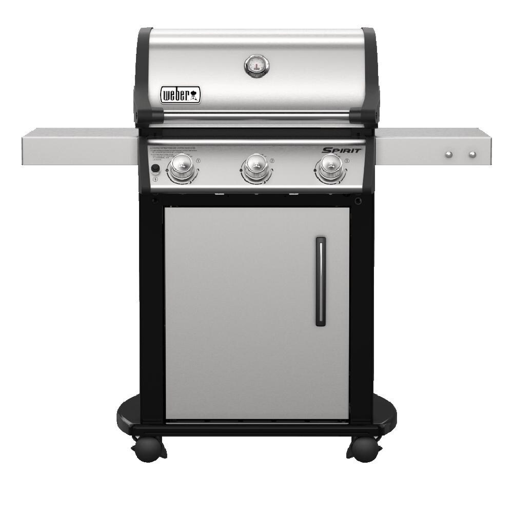 Weber - 46502001 - Spirit S-315 Freestanding Propane Gas Grill - Stainless Steel thumbnail