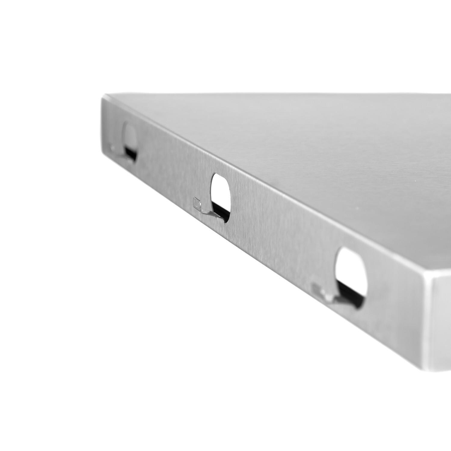 Victory VCT-G4B-LP 36-Inch 4-Burner Propane Gas Griddle - Left Shelf Has 3 Tool Hooks thumbnail