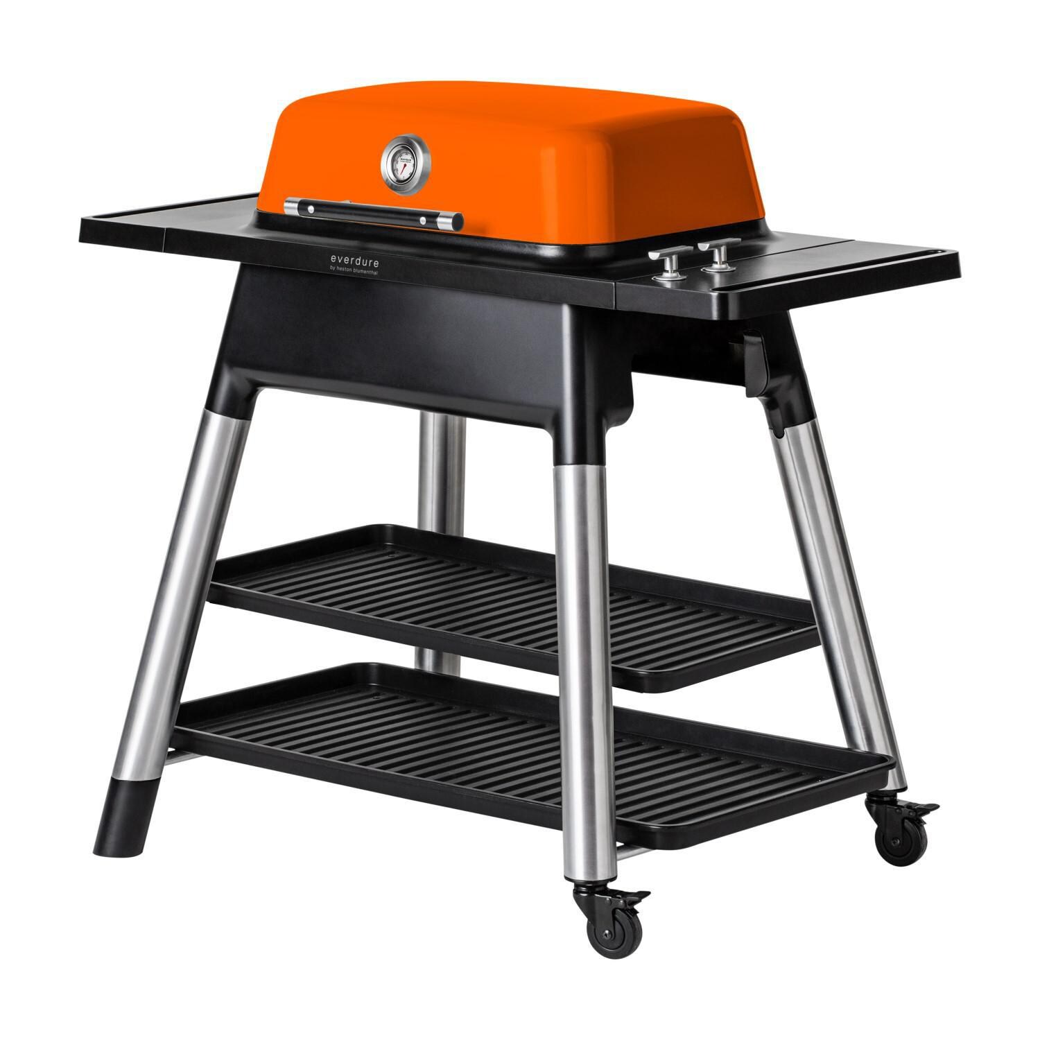 Everdure HBG2OUS FORCE 48-Inch 2-Burner Propane Gas Grill With Stand - Angled thumbnail