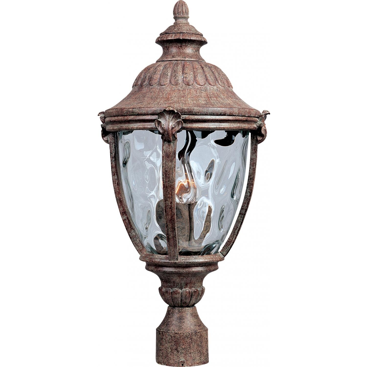 Maxim Morrow Bay VX 40281WGET 60W 24-Inch Three Light Outdoor Post Light - Earth Tone thumbnail