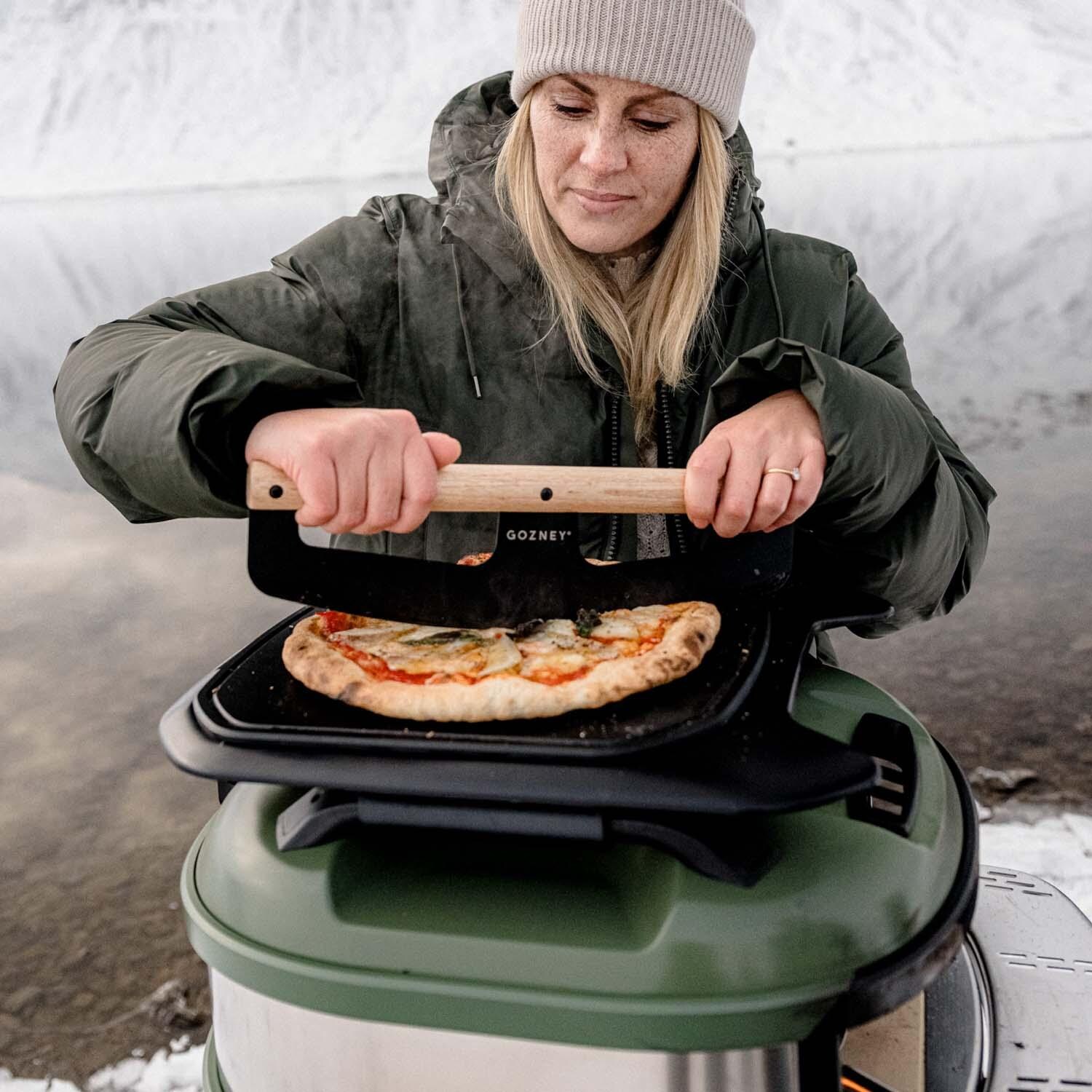 Gozney AT1904 Tread Roof Rack - In Use (Oven Not Included) - Lifestyle thumbnail