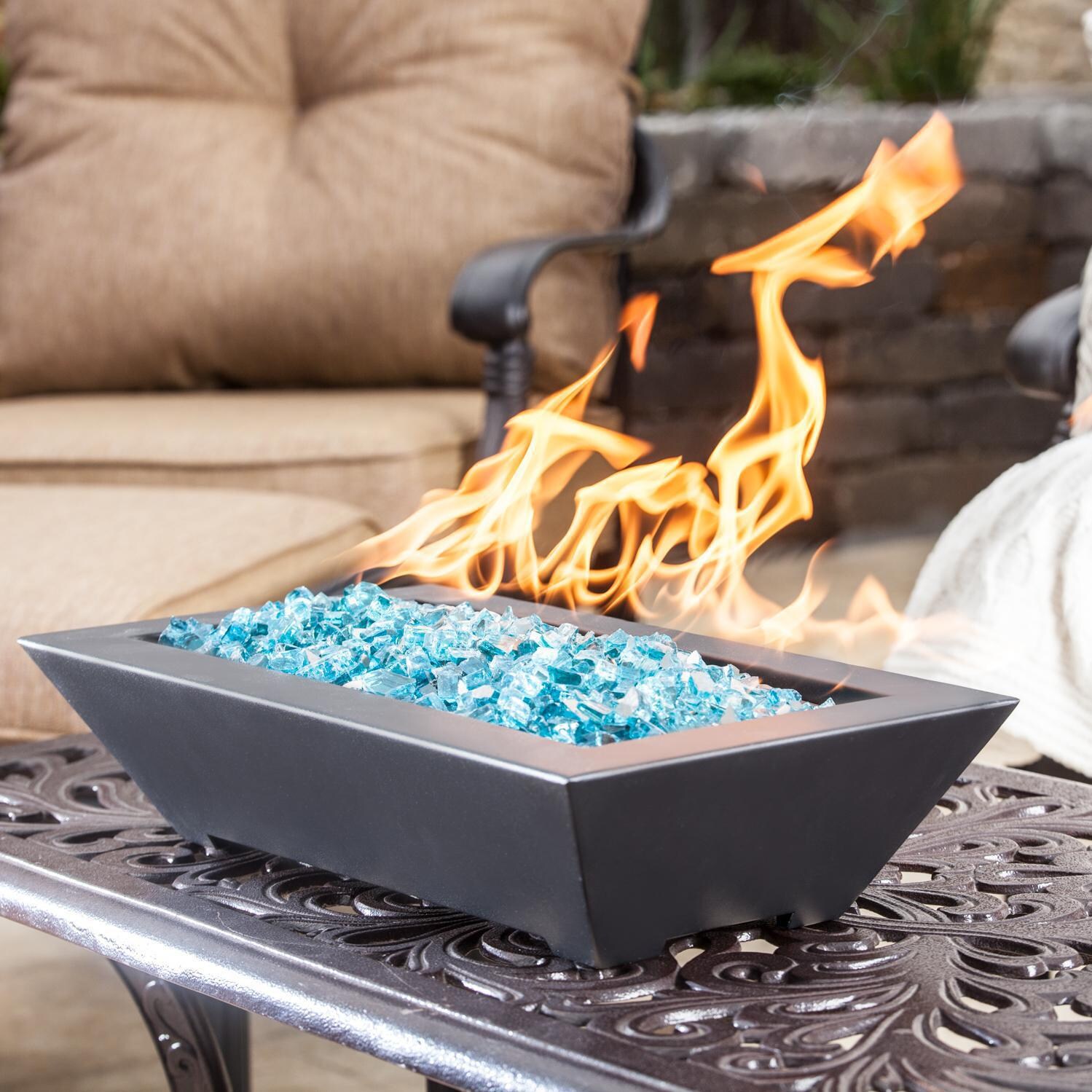 BBQGuys Signature Westfalen 18-Inch Table-Top Propane Fire Pit - Black (Ships as Natural Gas w/ Conversion Kit) image