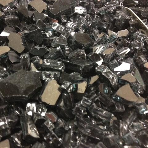 The Outdoor GreatRoom Company Crushed Fire Glass - Black - GFC-CRUSH-B image