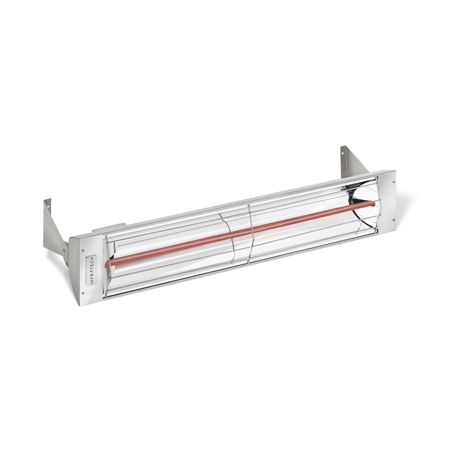 Infratech W-Series 33-Inch Single Element Electric Infrared Patio Heater - Stainless Steel - Full thumbnail