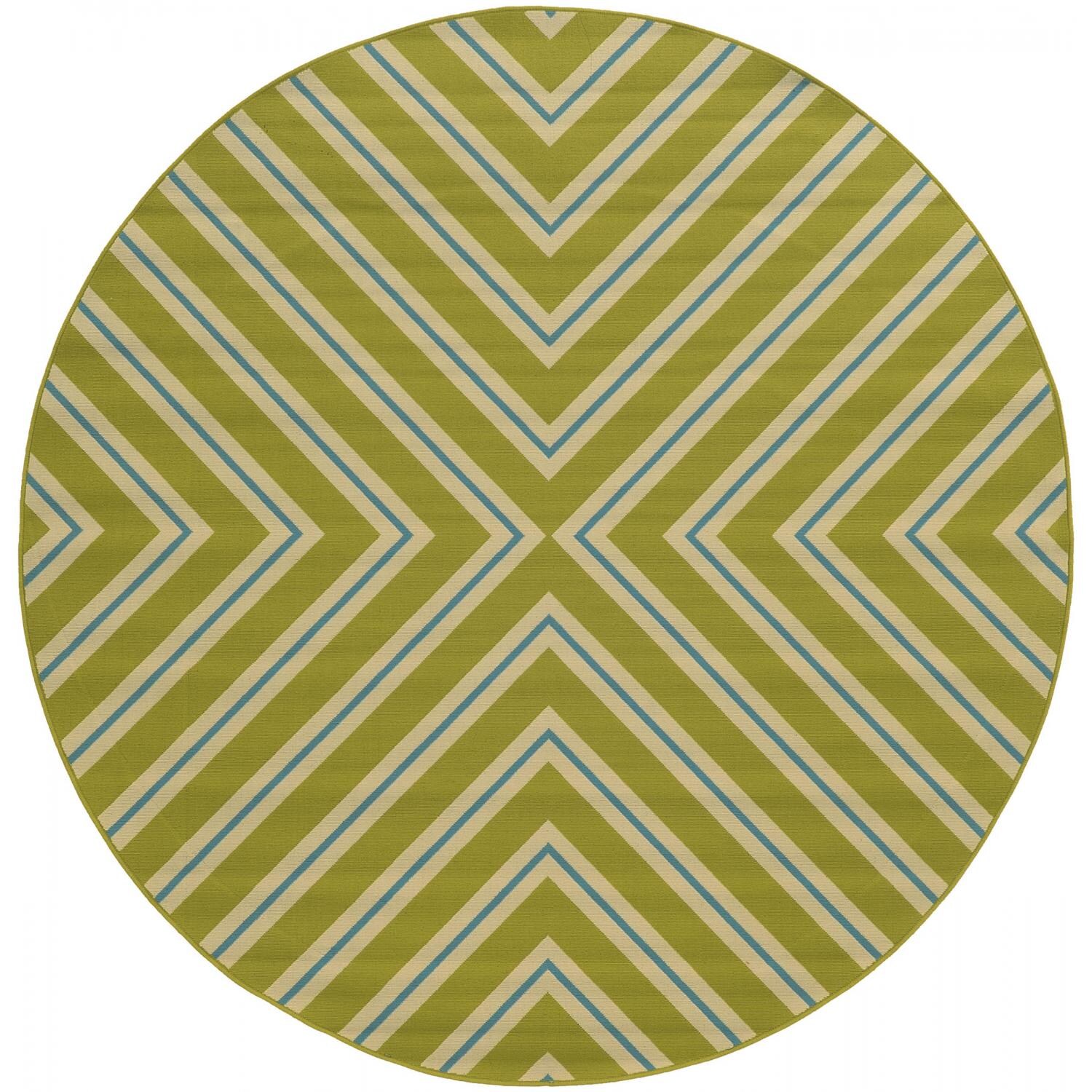 Oriental Weavers Riviera 8 X 8 Round Indoor/Outdoor Rug - 4589M thumbnail