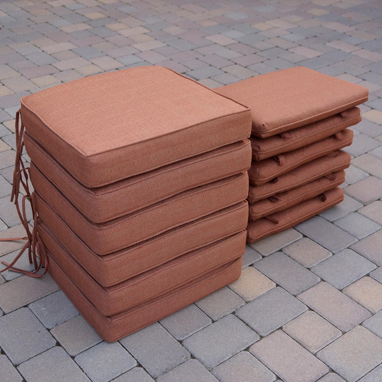 Darlee B/RC1091-101-6 Charleston Replacement Dining Chair Cushions thumbnail