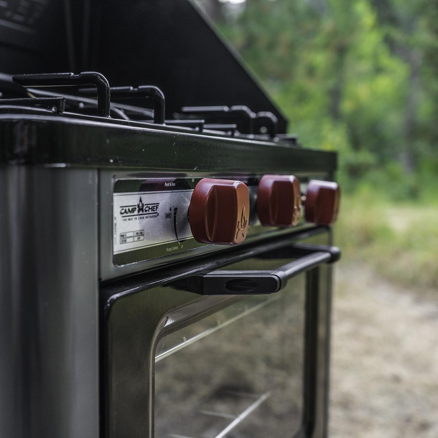 Camp Chef COVEND Deluxe Outdoor Camp Oven - Control Knobs thumbnail