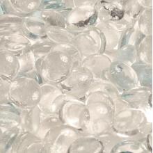 White Mountain Hearth By Empire 1/2-Inch Glass Droplets - Glacier Ice image