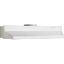 Broan 36-Inch 190 CFM Convertible Under Cabinet Range Hood - White - F403611 image