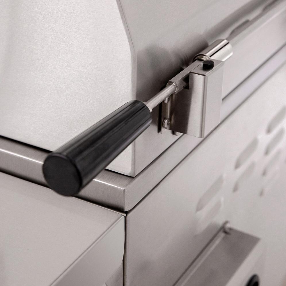 American Made Grills Estate 36-Inch Grill EST36-NG - Natural Gas -Spit Rod Storage - Lifestyle thumbnail