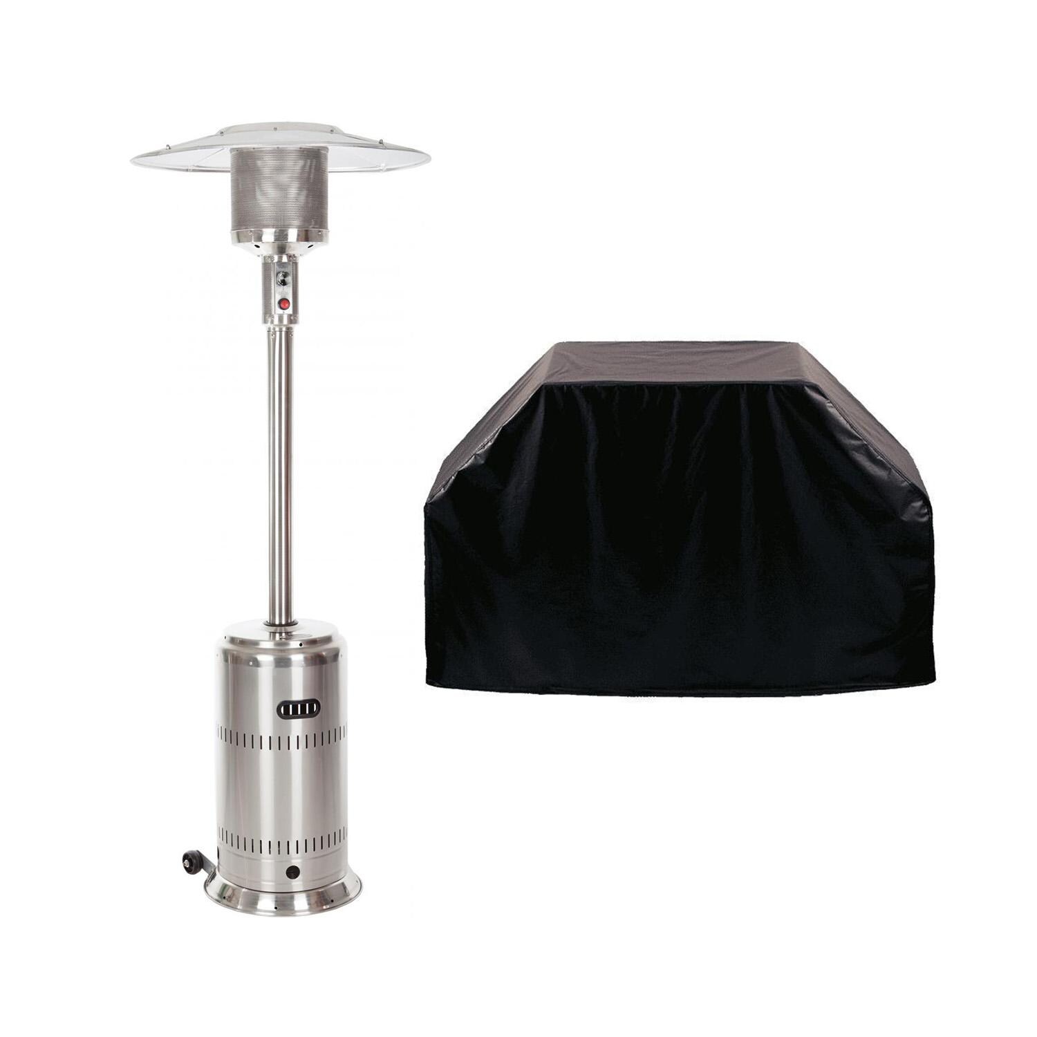 Blaze Freestanding 4 Burner and Patio Heater Bundle