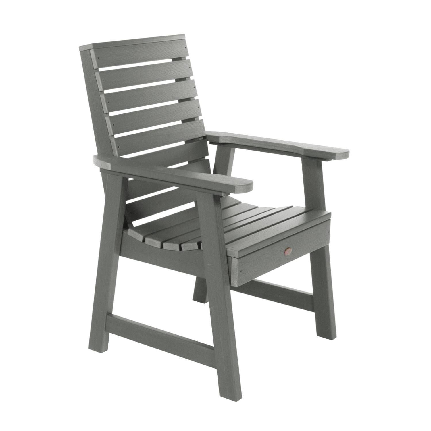 Lakeview Elm Point Dining Armchair - Coastal Teak - On White thumbnail