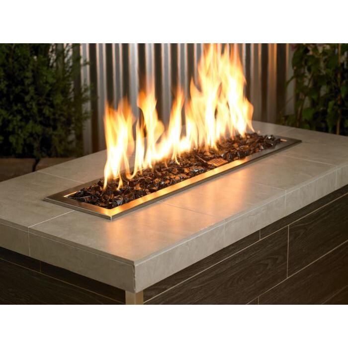 BBQGuys Signature CG-ONYX-M-10 1/2-Inch to 1-Inch Onyx Fire Pit Glass - Lifestyle thumbnail