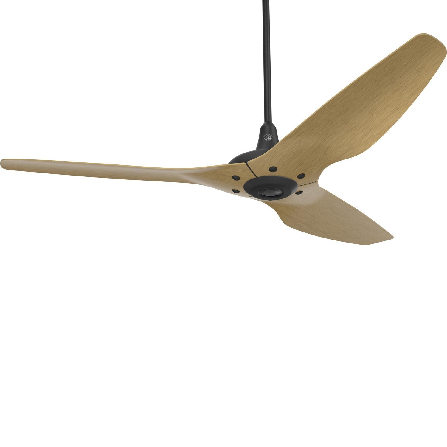 Big Ass Fans 60-Inch Haiku Ceiling Fan Universal Mount W/32-Inch Downrod in Black/Caramel - MK-HK4-052506A258F504G10I32