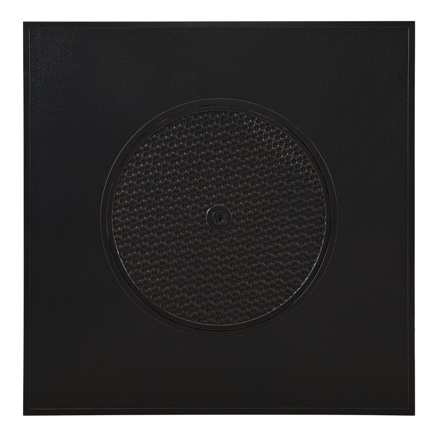 Ultimate Patio 63227-NG La flore 42-Inch Square Aluminum Natural Gas Fire Pit - Top View thumbnail