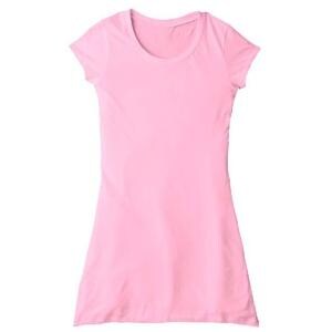 Bella Ladies Cory Vintage T-Shirt Dress - Soft Pink