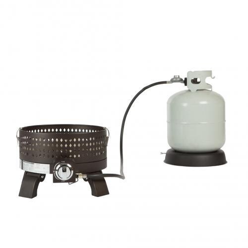 Fire Sense 19 Inch 60 000 Btu Propane Portable Fire Pit Campfire