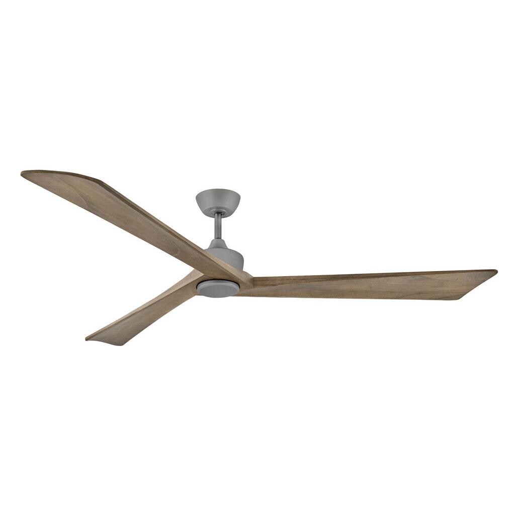 Hinkley Lighting 903680FGT-LDD Sculpt 80 Inch Ceiling Fan - Graphite - Shown Without Light Kit Installed thumbnail