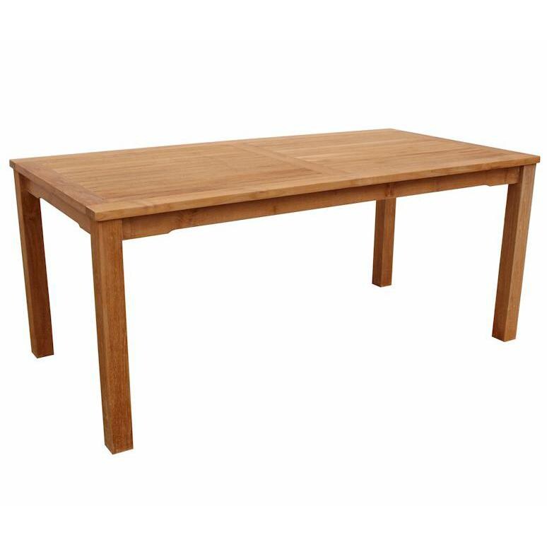 Anderson Teak Mission 51 X 51 Inch Teak Patio Dining Table thumbnail
